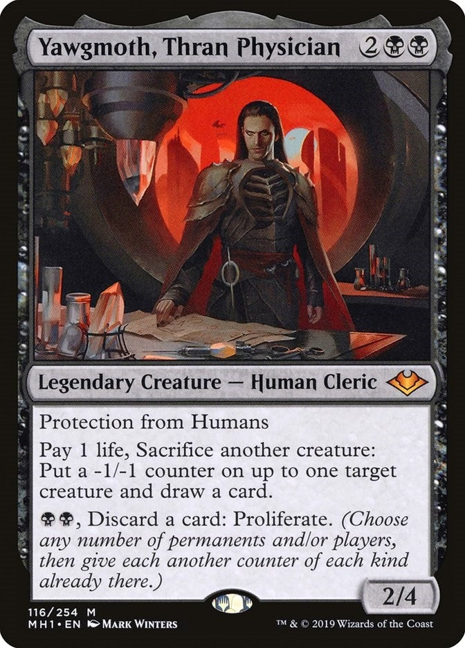 Image for Yawgmoth, Thran Physician (116) (MH1) - Magic: The Gathering