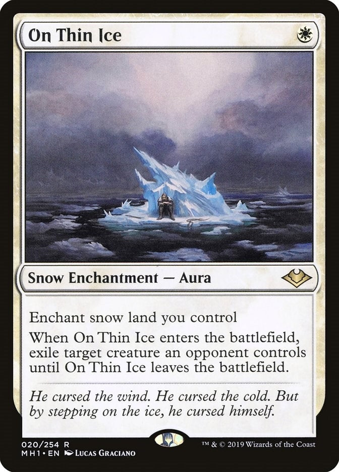 Image for On Thin Ice (20) (MH1) - Magic: The Gathering