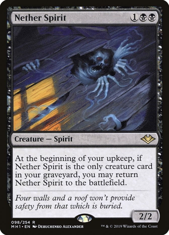 Image for Nether Spirit (98) (MH1) - Magic: The Gathering