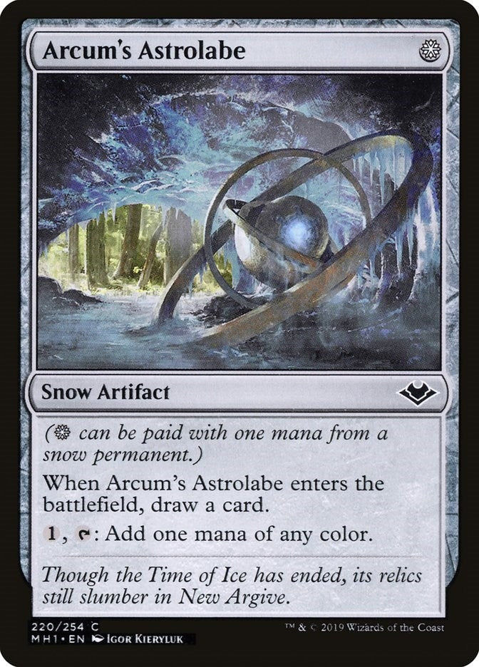 Image for Arcum's Astrolabe (220) (MH1) - Magic: The Gathering