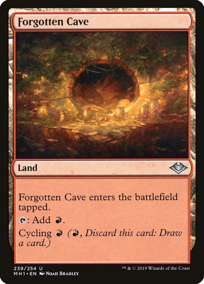 Image for Forgotten Cave (239) (MH1) - Magic: The Gathering