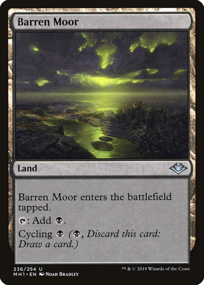 Image for Barren Moor (236) (MH1) - Magic: The Gathering