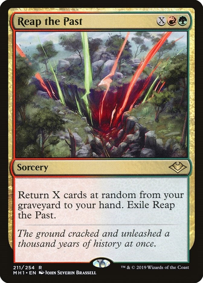 Image for Reap the Past (211) (MH1) - Magic: The Gathering