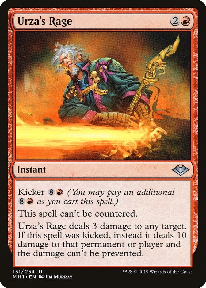 Image for Urza's Rage (151) (MH1) - Magic: The Gathering