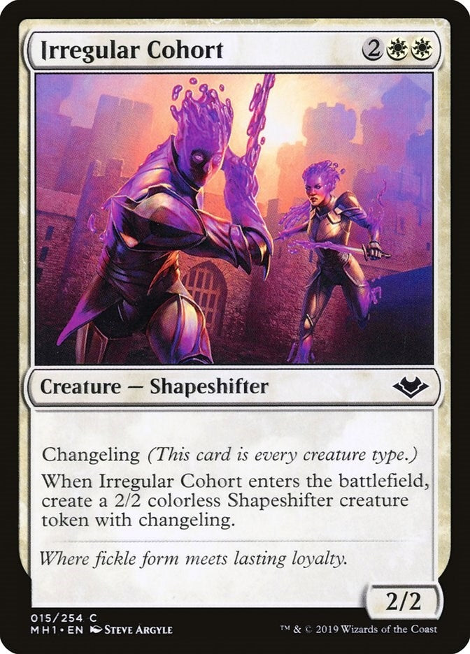 Image for Irregular Cohort (15) (MH1) - Magic: The Gathering