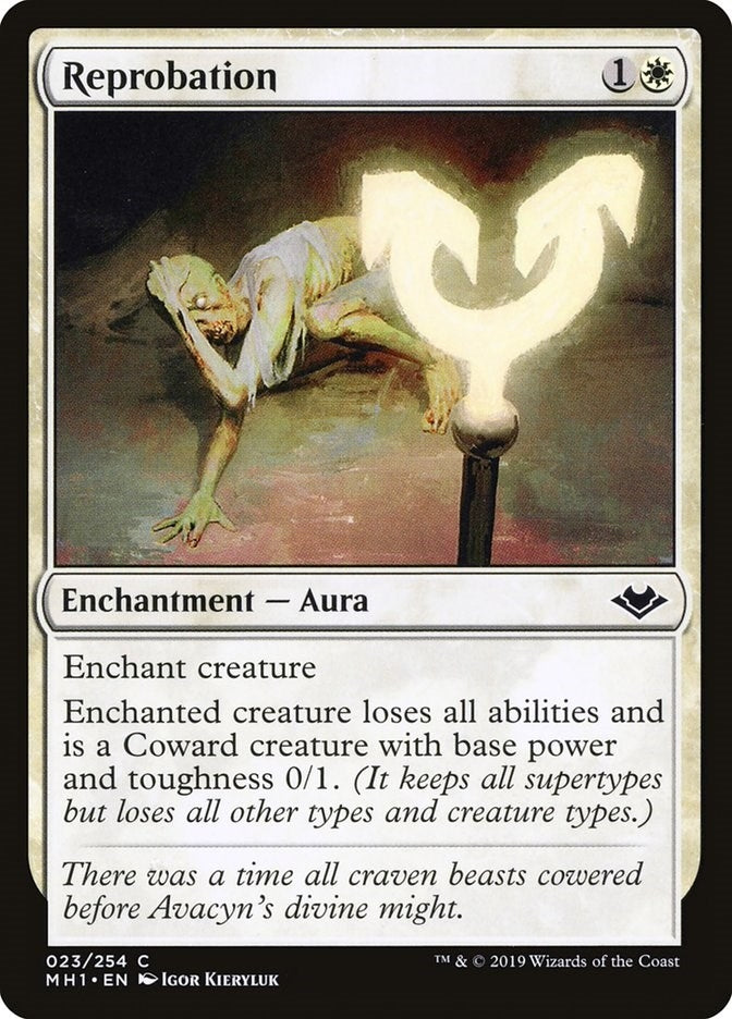 Image for Reprobation (23) (MH1) - Magic: The Gathering