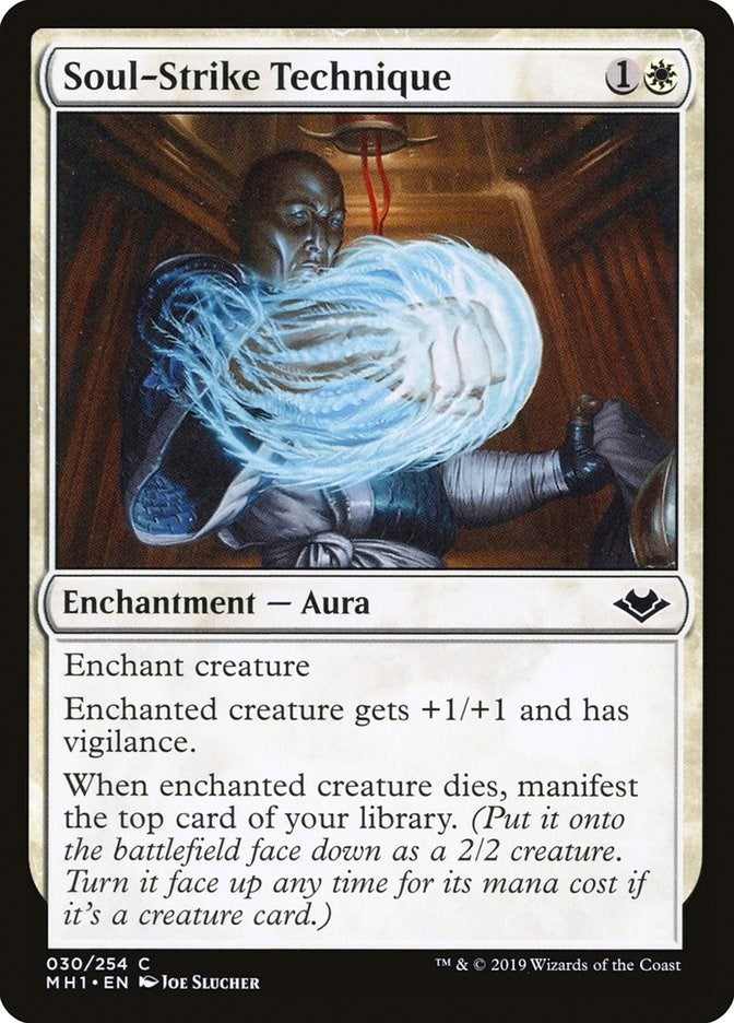 Image for Soul-Strike Technique (30) (MH1) - Magic: The Gathering