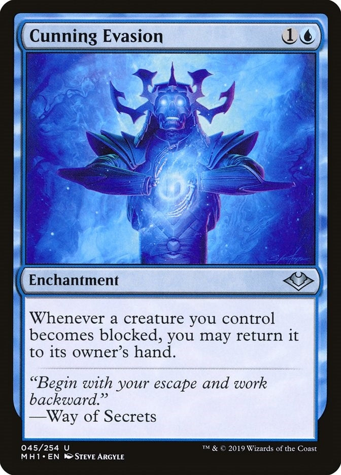 Image for Cunning Evasion (45) (MH1) - Magic: The Gathering