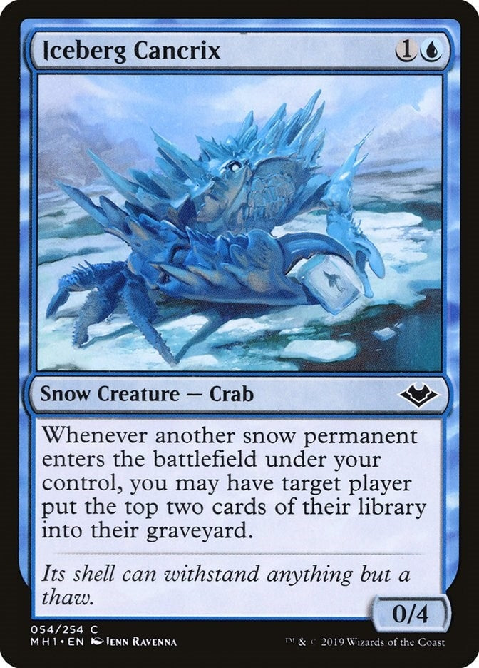 Image for Iceberg Cancrix (54) (MH1) - Magic: The Gathering