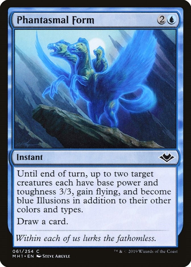 Image for Phantasmal Form (61) (MH1) - Magic: The Gathering