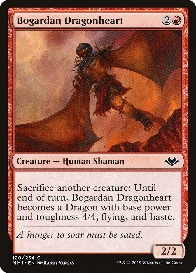 Image for Bogardan Dragonheart (120) (MH1) - Magic: The Gathering