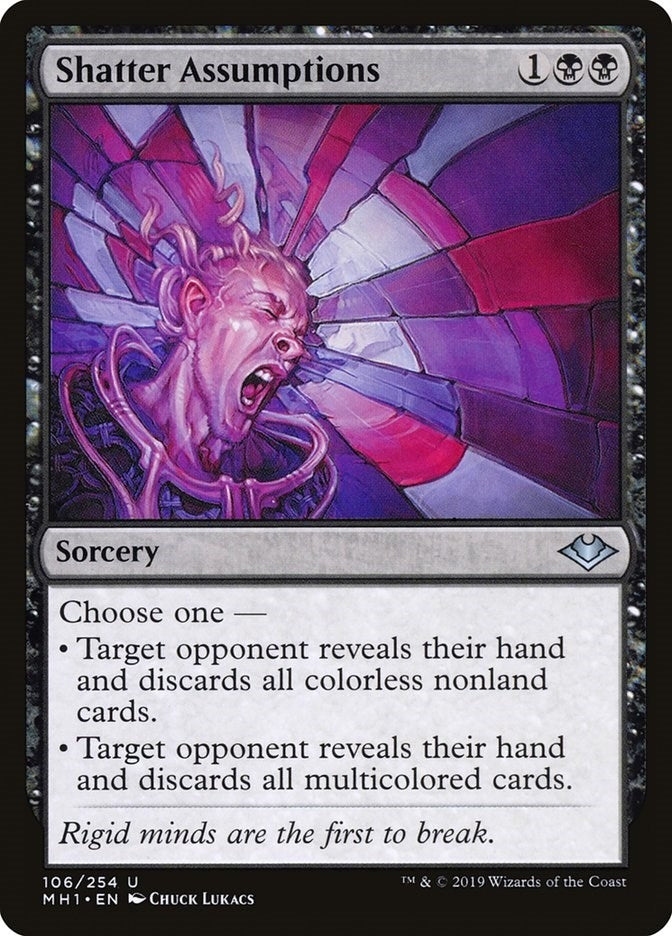Image for Shatter Assumptions (106) (MH1) - Magic: The Gathering