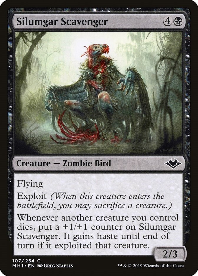 Image for Silumgar Scavenger (107) (MH1) - Magic: The Gathering