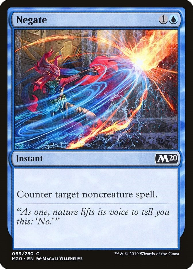 Image for Negate (69) (M20) - Magic: The Gathering
