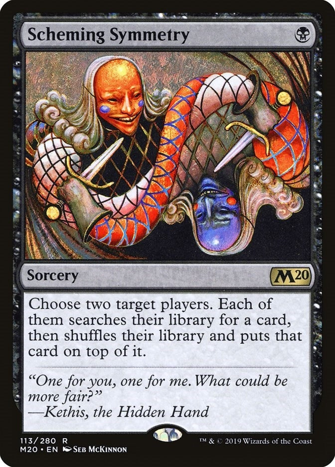 Image for Scheming Symmetry (113) (M20) - Magic: The Gathering