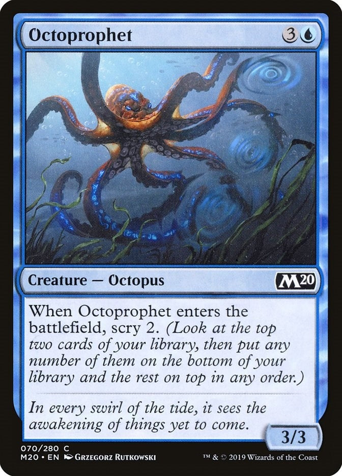 Image for Octoprophet (70) (M20) - Magic: The Gathering