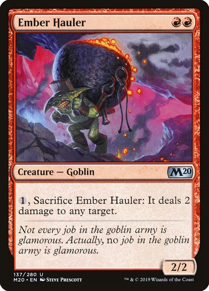 Image for Ember Hauler (137) (M20) - Magic: The Gathering