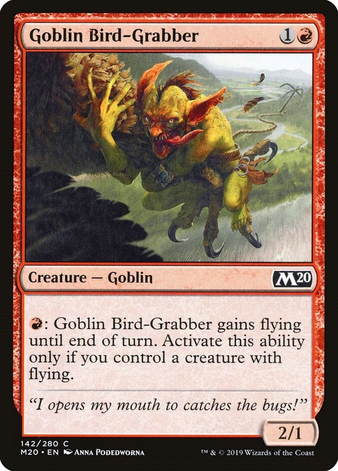 Image for Goblin Bird-Grabber (142) (M20) - Magic: The Gathering