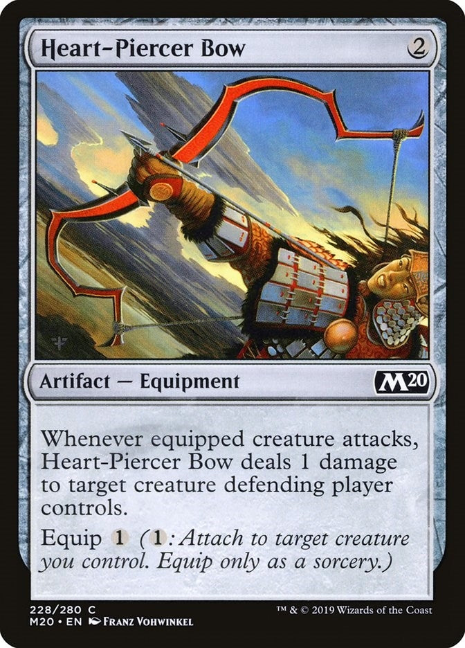 Image for Heart-Piercer Bow (228) (M20) - Magic: The Gathering