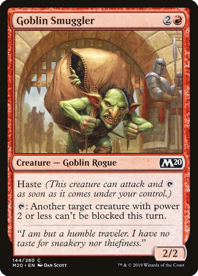 Image for Goblin Smuggler (144) (M20) - Magic: The Gathering