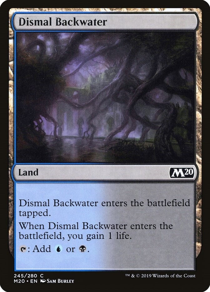 Image for Dismal Backwater (245) (M20) - Magic: The Gathering