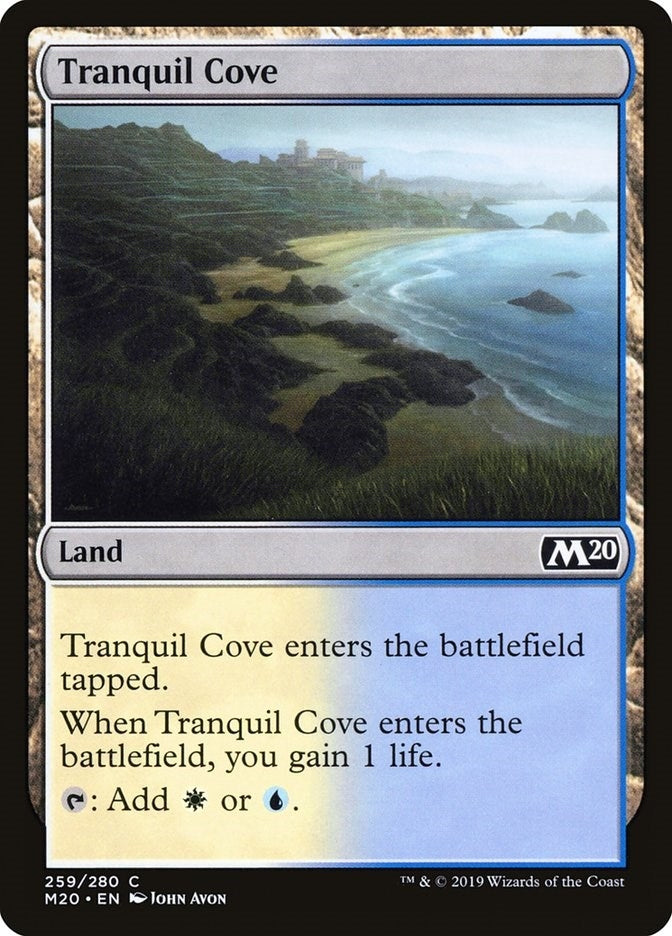 Image for Tranquil Cove (259) (M20) - Magic: The Gathering