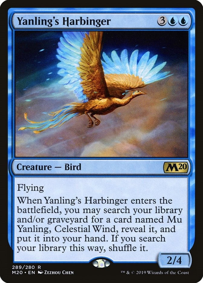 Image for Yanling's Harbinger (289) (M20) - Magic: The Gathering