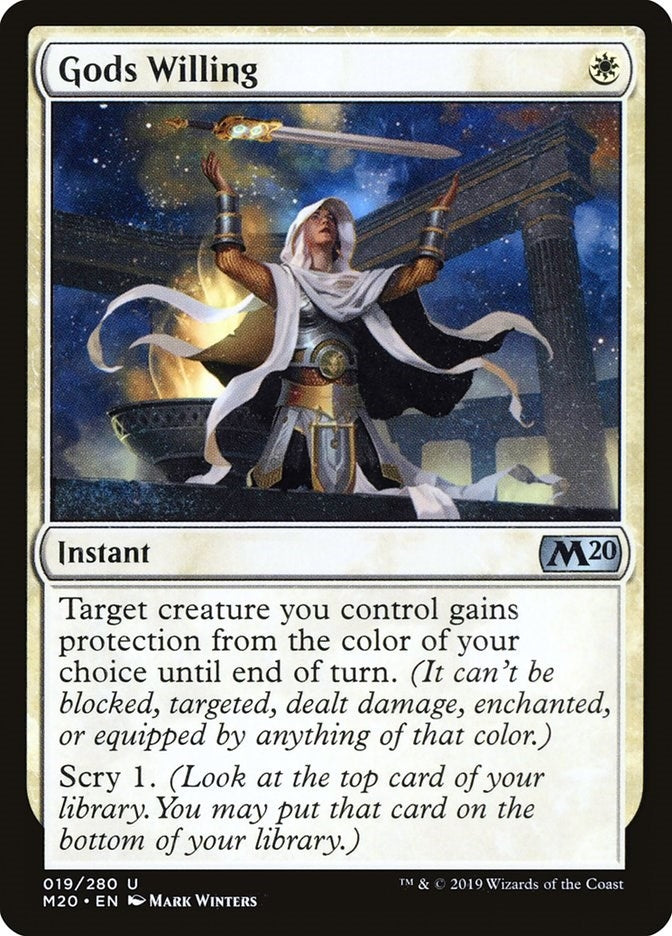 Image for Gods Willing (19) (M20) - Magic: The Gathering
