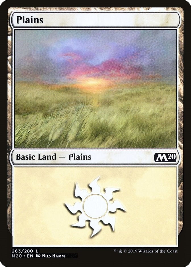 Image for Plains (263) (263) (M20) - Magic: The Gathering
