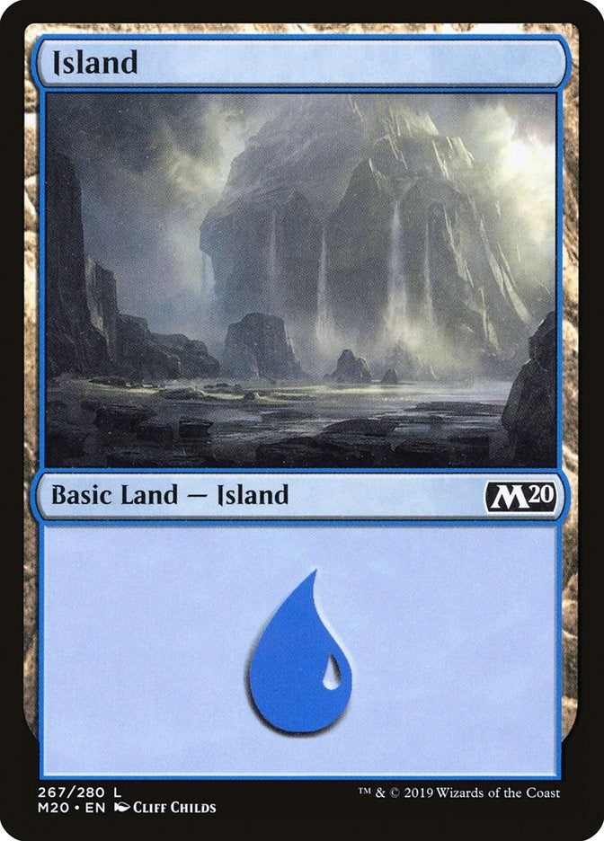 Image for Island (267) (267) (M20) - Magic: The Gathering