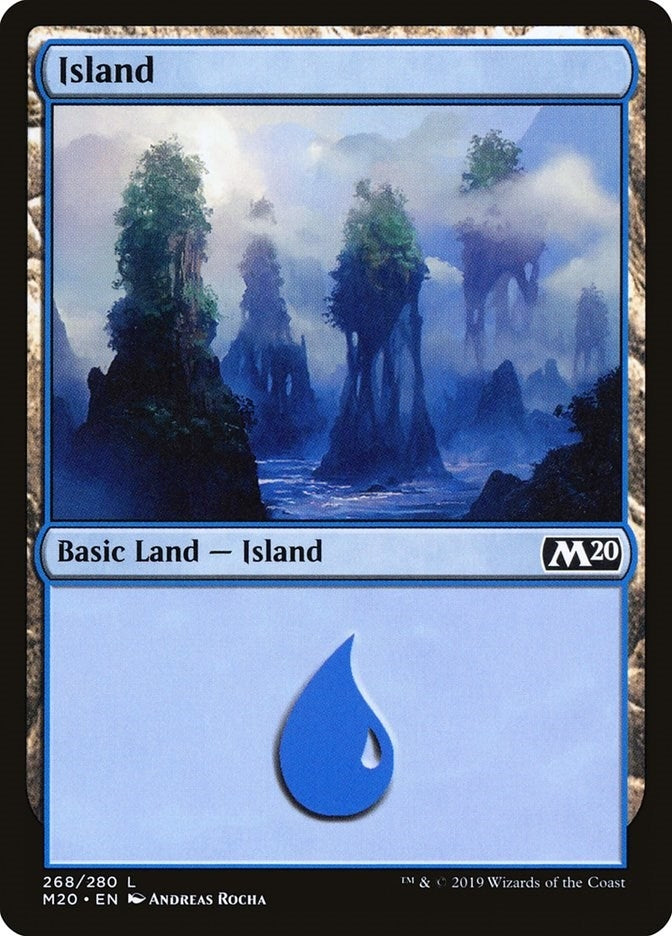 Image for Island (268) (268) (M20) - Magic: The Gathering
