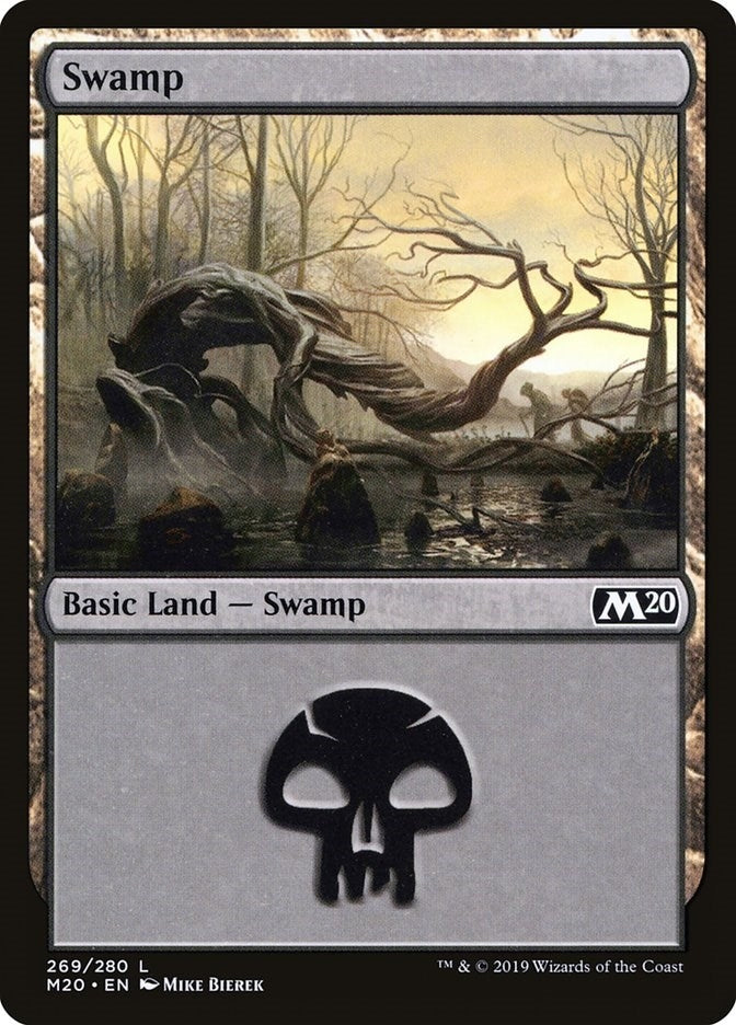 Image for Swamp (269) (M20) - Magic: The Gathering