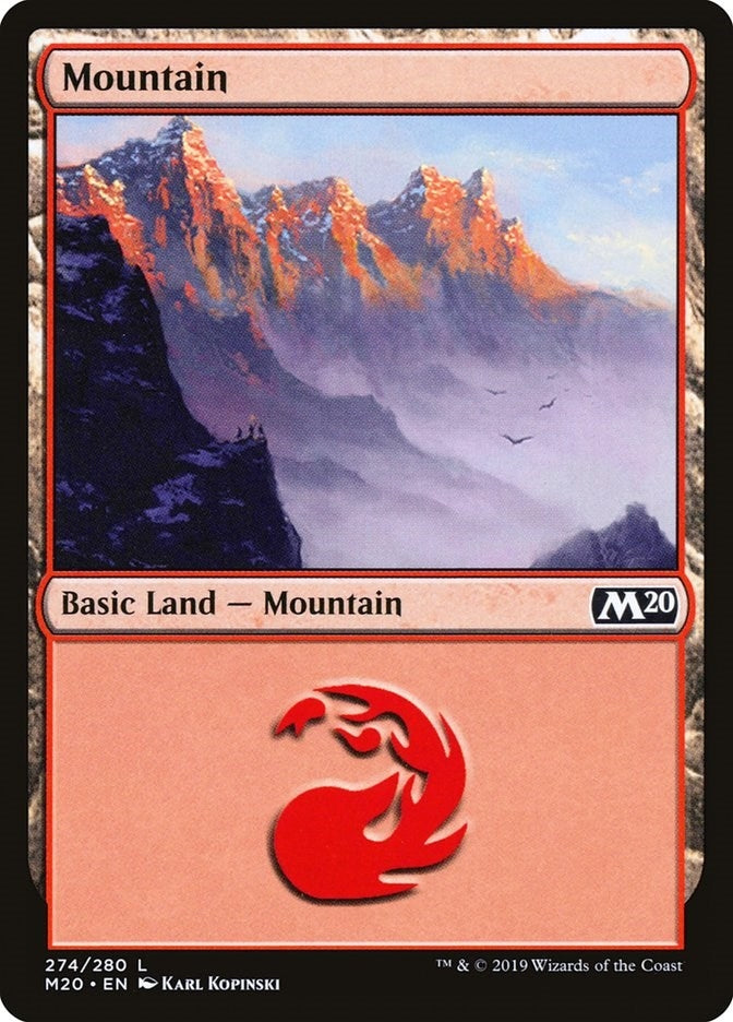 Image for Mountain (274) (274) (M20) - Magic: The Gathering