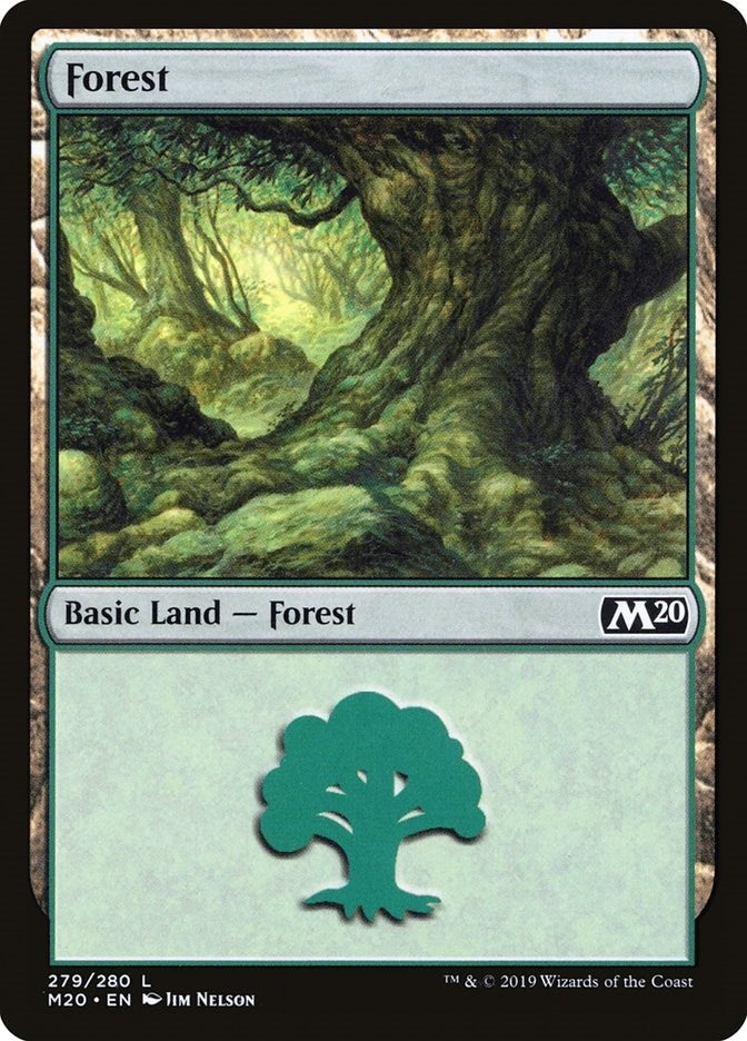 Image for Forest (279) (279) (M20) - Magic: The Gathering