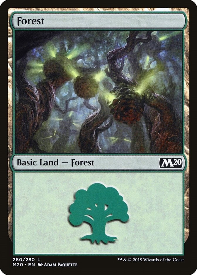Image for Forest (280) (280) (M20) - Magic: The Gathering