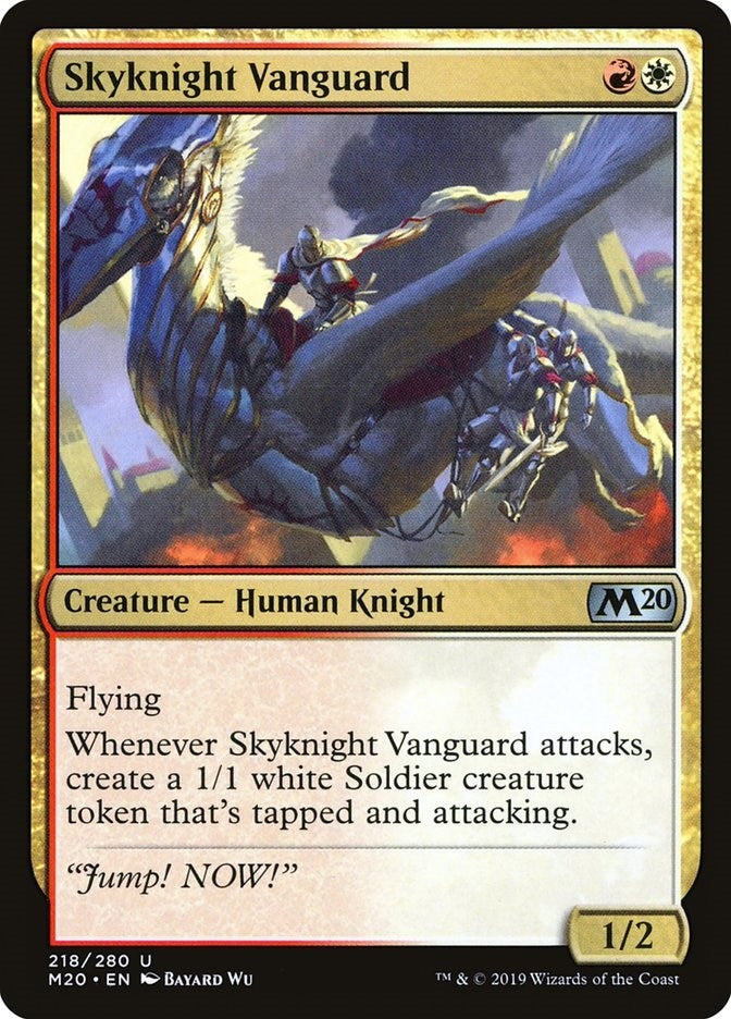 Image for Skyknight Vanguard (218) (M20) - Magic: The Gathering