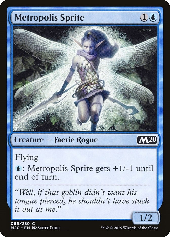 Image for Metropolis Sprite (66) (M20) - Magic: The Gathering