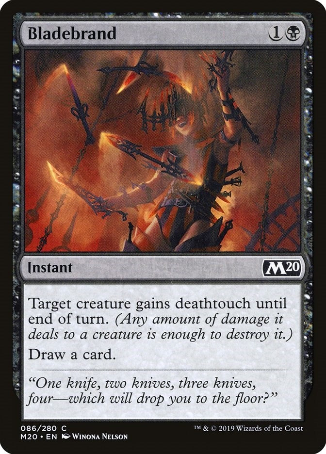 Image for Bladebrand (86) (M20) - Magic: The Gathering