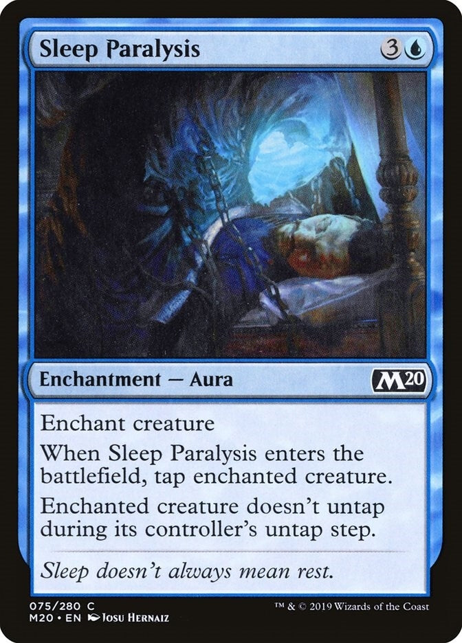 Image for Sleep Paralysis (75) (M20) - Magic: The Gathering