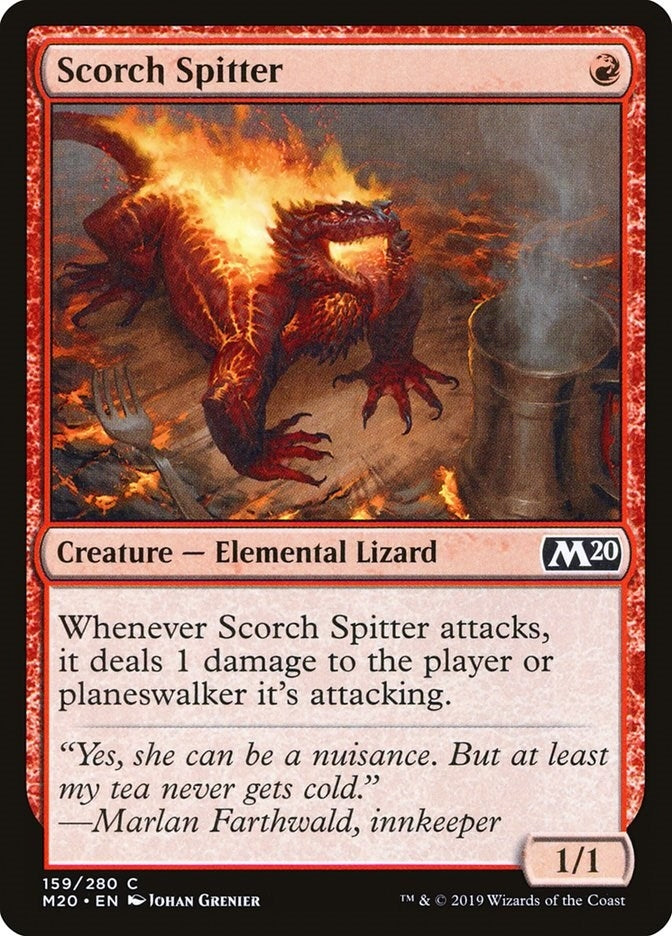 Image for Scorch Spitter (159) (M20) - Magic: The Gathering