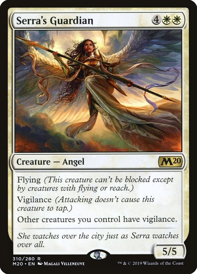 Image for Serra's Guardian (310) (M20) - Magic: The Gathering