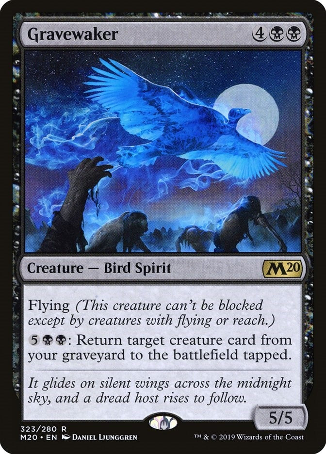 Image for Gravewaker (323) (M20) - Magic: The Gathering