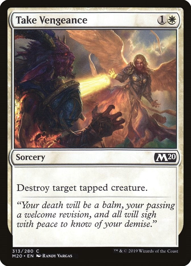 Image for Take Vengeance (313) (M20) - Magic: The Gathering