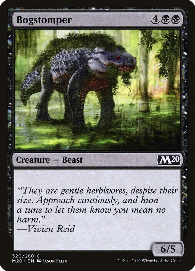 Image for Bogstomper (320) (M20) - Magic: The Gathering