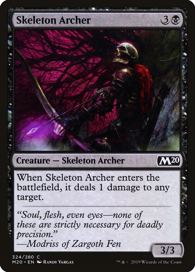Image for Skeleton Archer (324) (M20) - Magic: The Gathering