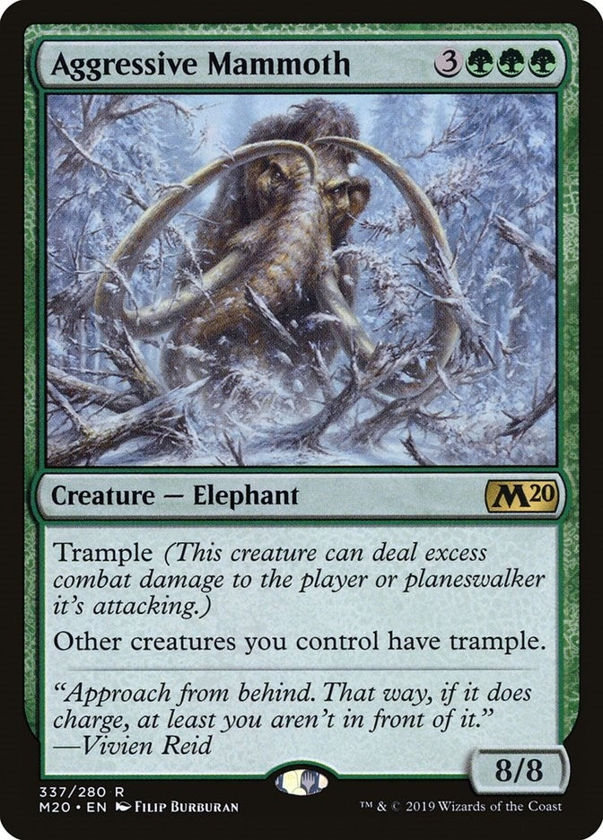 Aggressive Mammoth (337) (M20)