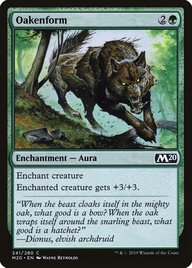 Image for Oakenform (341) (M20) - Magic: The Gathering