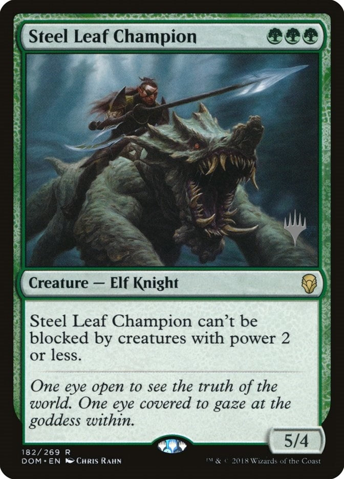 Image for Steel Leaf Champion (182) (PPM20) - Magic: The Gathering