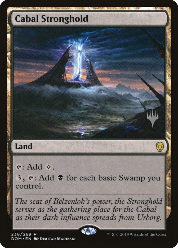 Image for Cabal Stronghold (238) (PPM20) - Magic: The Gathering