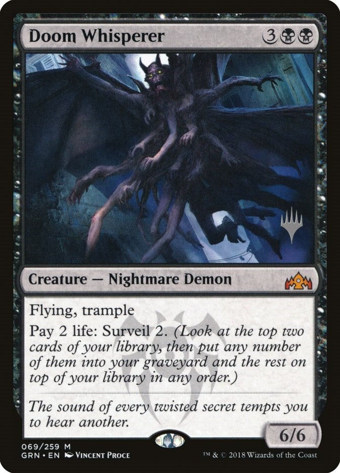 Image for Doom Whisperer (69) (PPM20) - Magic: The Gathering